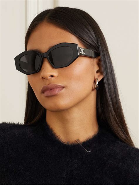 celine blue cat eye|Celine cat eye sunglasses black.